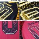 Custom Black Vegas Gold-White Mesh Drift Fashion Football Jersey