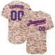 Custom Camo Royal-Red Authentic Baseball Jersey