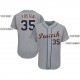 Custom Gray Navy-Orange Baseball Jersey