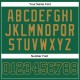 Custom Kelly Green Kelly Green-Old Gold Authentic Baseball Jersey