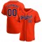 Custom Orange Navy-White Authentic Baseball Jersey