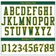 Custom White Kelly Green Strip Kelly Green-Gold Authentic Baseball Jersey