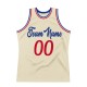 Custom Cream Red-Royal Authentic Throwback Basketball Jersey