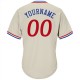 Custom Cream Red-Royal Authentic Throwback Rib-Knit Baseball Jersey Shirt