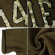 Custom Olive Camo-Cream Authentic Salute To Service Throwback Rib-Knit Baseball Jersey Shirt