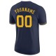 Custom Navy Gold Performance T-Shirt