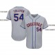 Custom Gray Royal-Orange Baseball Jersey