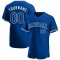 Custom Royal Royal-White Authentic Baseball Jersey