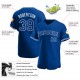 Custom Royal Royal-White Authentic Baseball Jersey