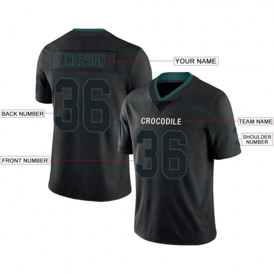 Custom Black Midnight Green-Gray Mesh Drift Fashion Football Jersey