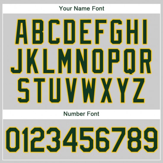 Custom Gray Green-Gold Authentic Baseball Jersey