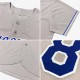 Custom Gray Red-Royal Authentic Baseball Jersey