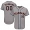 Custom Gray Navy-Orange Baseball Jersey